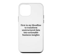 First In My Bloodline To Analyze Data Funny Analyst Humor Case for iPhone 12 mini