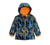 first instinct by killtec FISW 29 MNS 42138-000 Children's Ski Jacket with Hood and Snow Guard Dark Ocean 86