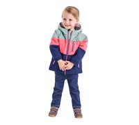 first instinct by killtec FISW 3 MNS SKI JCKT Unisex Ski Jacket with Hood and Snow Guard Steel Mint 122 38914-000