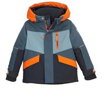 first instinct by killtec FISW 40 MNS 43387-000 Children's Ski Jacket with Hood and Snow Guard Denim Dark Petrol 122/128