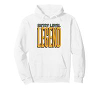 First Job Career Milestone Entry Level Legend New Pullover Hoodie