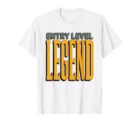 First Job Career Milestone Entry Level Legend New T-Shirt