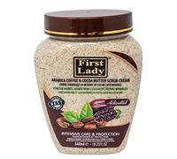 First Lady Arabica Coffee & Cocoa Butter Body Scrub 540ml - Exfoliating Body Polish for Smooth, Soft & Glowing Skin