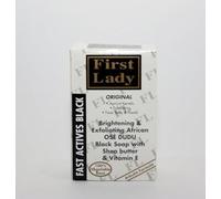 First Lady Brightening Soap 209g - Citrus Scented Cleansing Bar with Shea Butter & Vitamin E - Daily Skin Cleansing Soap for Smooth & Radiant-Looking Skin