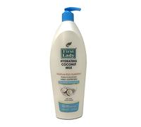 First Lady Coconut Moisturising Lotion 1000ml with Pump Dispenser | Hyaluronic Acid & Peptide Body Lotion | Deep Hydration, Firming & Smoothing Moisturiser for Dry Skin