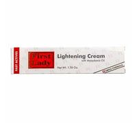 First Lady Fast Actives Skin Brightening Face & Body Cream 50g with Macadamia Oil, Amla, Niacinamide, Salicylic Acid for dark spots, melanin, hyper pigmentation, melsama, Glow for sensitive area