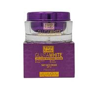 First Lady Glutawhite Collagen Skin Brightening Cream 100ml - Hydrating Face Moisturiser with SPF15, Glutathione, Vitamin E, Argan & Coconut Oils - Daily Glow Cream for Radiant Skin