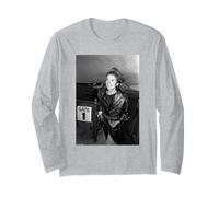 First Lady Jacqueline Kennedy Onassis by Michael Grecco Long Sleeve T-Shirt