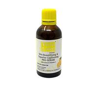 First Lady Lemon Skin Beautifying & Superior Brightening Pro Serum 60ml - with Vitamin C & Kojic Acid dark spot remover for face & body, melanin, hyper pigmentation, tones