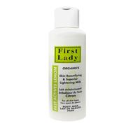 First Lady Lemon Skin Brightening Body Lotion 750ml | With Lactic Acid & Glycolic Acid | Helps Improve Uneven Skin Tone & Dullness | Hydrating & Exfoliating Formula