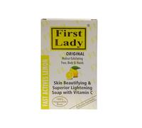 First Lady Lemon & Vitamin C Skin Beautifying & Superior Brightening Soap 200g - Exfoliating for dark spots, hyper pigmentation, toning, glowup for hand and body