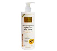 First Lady Papaya Clear Complexion Brightening Body Lotion 500ml - With Niacinamide & Biotin - Dark Spot Corrector, Uneven Skin Tone & Dull Skin - Moisturising Glow Body Cream