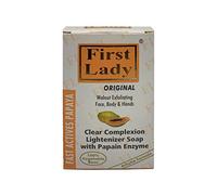 First Lady Papaya Clear Complexion Lightenizer Soap 200g - Lightening & Exfoliating