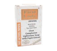First Lady Papaya Clear Complexion Lightenizer Soap 200g - Lightening & Exfoliating