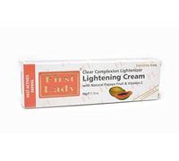 First Lady Papaya Skin Brightening Cream 50g - Vitamin C & Kojic Acid Face Cream for Dark Spots, Uneven Skin Tone & Glowing Skin