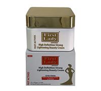 First Lady Premium High Definition Strong Skin Brightening Beauty Cream 250ml - with argan oil, saffron & AHA for face and body