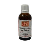 First Lady Skin Brightening & Unifying Strong Pro Serum 60ml - Kojic Acid dark spot corrector remover for face & body, melanin, hyper pigmentation, lactic acid aha
