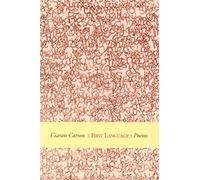First Language: Winner of the First T.S. Eliot Poetry Prize