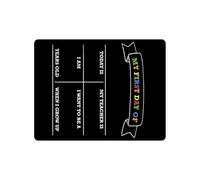First / Last Day Sign Double-Sided Chalkboard Board Reversible Message Board Back to School Sign Kindergarten Hanging Bulletin Board
