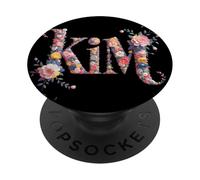 First Last Name I'm KIM Surname Personalized Korean Girl Mom PopSockets Adhesive PopGrip
