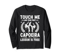 First Lesson Brazil Dance Fighting Brazilian Capoeira Long Sleeve T-Shirt