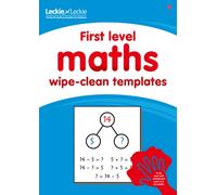 First Level Wipe-Clean Maths Templates for CfE Primary Maths : Save Time and Money with Primary Maths Templates