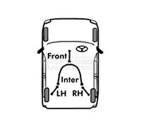 First Line FKB2319 Parking Brake Cable