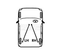 First Line FKB2384 Parking Brake Cable