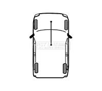 First Line FKB3041 Parking Brake Cable