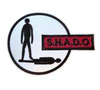 First_Look UFO S.H.A.D.O. Emblem Logo 4 Wide Embroidered Patch