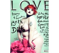 FIRST LOVE MAGAZINE BACK ISSUE #1 BETH DITTO COVER - LILY ALLEN - IGGY POP - EVA MENDES - COURTNEY LOVE - AMY WINEHOUSE - SOFIA COPPOLA - KATE MOSS - ANGELICA HUSTON - KELLY BROOK - PIXIE GELDOF