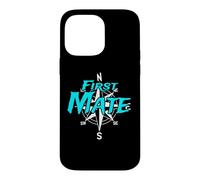 First Mate First Officer Wind Rose Compass Sail Case for iPhone 14 Pro Max