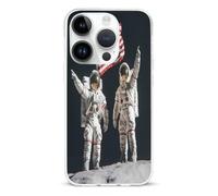 First Men On The Moon Basic TPU Cell Phone Cases TPU Soft Cover Shockproof Slim Phone Case Compatible with iPhone 14/14 Plus/14 Pro/14 Pro Max