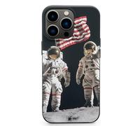 First Men On The Moon Cell Phone Basic Cases TPU Soft Cover Shockproof Slim Phone Case Compatible with iPhone 13 Mini/13/13 Pro/13 Pro Max