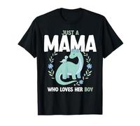 First Mother’s Day Mama Mini Matching Dinosaur Cute Mom Baby T-Shirt