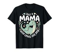 First Mother’s Day Mama Mini Matching Dinosaur Cute Mom Baby T-Shirt