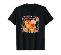 First Mother's Day 2026 Cute Chow Chows Matching Family T-Shirt