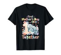 First Mother's Day 2026 Together Cute Manatees Sea Animal T-Shirt