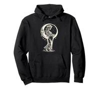 First Mothers Day Mom To Be Skeleton Art Pullover Hoodie