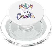 First Name Camila Personalized C Is For Camila PopSockets PopGrip for MagSafe