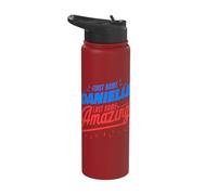 First Name Danielle Last Name Amazing Funny Danielle Saying Stainless Steel Insulated Water Bottle