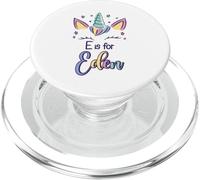 First Name Eden Personalized E Is For Eden PopSockets PopGrip for MagSafe
