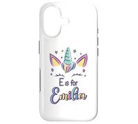 First Name Emilia Personalized E Is For Emilia Case for iPhone 17