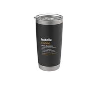 First Name Isabella Personalised Saying Woman Definition Stainless Steel Insulated Tumbler