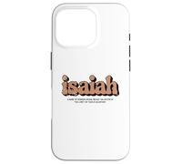 First Name ISAIAH Definition Case for iPhone 16 Pro
