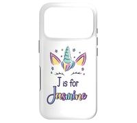 First Name Jasmine Personalized J Is For Jasmine Case for iPhone 17 Pro