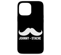 First Name John Johnny Stache Funny Personalized Case for iPhone 13 Pro Max