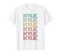 First Name KYLIE Girl Retro Personalized Groovy 60s Birthday T-Shirt