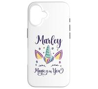 First Name Marley Personalized I Love Marley Case for iPhone 16
