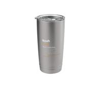 First Name Noah Personalised Saying Man Definition Name Stainless Steel Insulated Tumbler